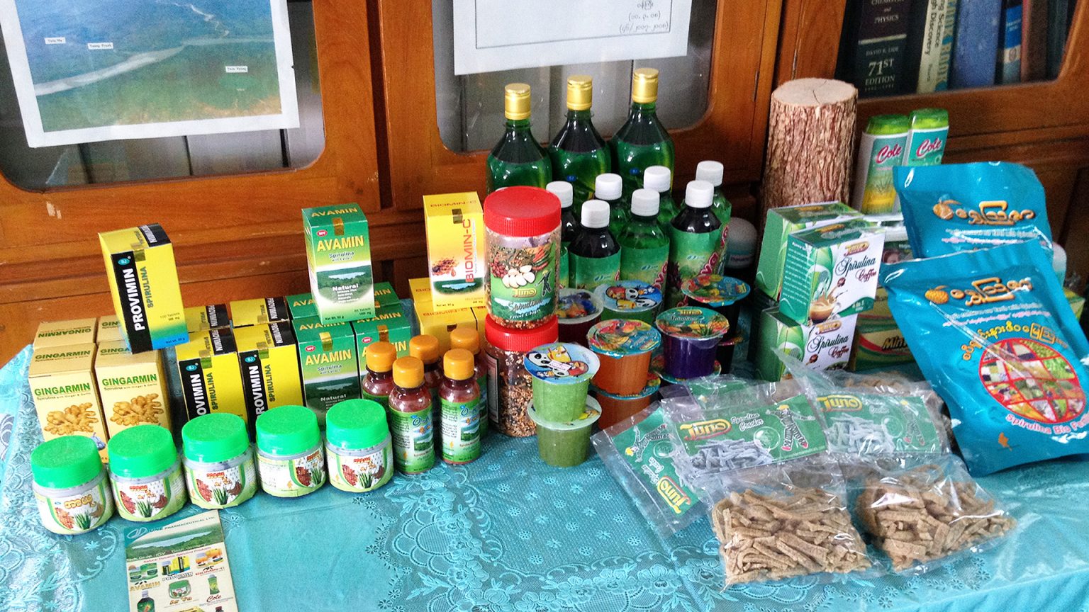 Myanmar Spirulina Spirulina Source